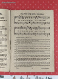 Vintage 1972 The Joy of Bethlehem Special Program for Christmas Softcover Booklet
