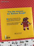 Vintage 1998 The Christmas Spirit Strikes Rotten Ralph Illustrated Softcover