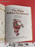 Vintage 1992 Little Golden Book: The Night Before Christmas, Hardcover