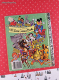 Vintage 1982 Little Golden Book: Rudolph the Red-Nosed Reindeer Shines Again Hardcover