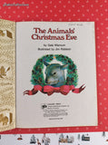 Vintage 1978 Little Golden Book: The Animals' Christmas Eve Hardcover