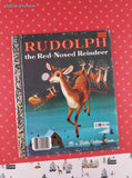 Vintage 1976 Little Golden Book: Rudolph the Red-Nosed Reindeer, Hardcover