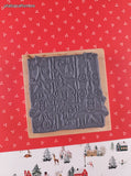 Vintage Magenta Stamps Christmas Festive Elves Wooden Block/Rubber Stamp, CLEAN