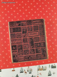 Vintage 2002 Stampotique Originals, Inc. Christmas Peace & Joy Wooden Block/Rubber Stamp