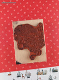 Vintage Stampcraft Celestial Angel 440Z11 Festive Wooden Block/Rubber Stamp