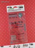 Vintage Sticko Stickers, Phrase Cafe Happy Kwanzaa, 1 Sheet New & Sealed