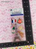 Sandylion Essentials Paris France SHINY 3-Dimensional Sticker Pack, New/Sealed