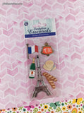 Sandylion Essentials Paris France SHINY 3-Dimensional Sticker Pack, New/Sealed