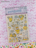 Vintage Provo Craft Baby Duck Chick Designer Stickers Sealed Pack/2 Sheets