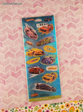Vintage 2006 Hot Wheels Stickeroni from Hallmark SHINY Stickers Sealed Pack/2 Sheets
