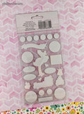 Recollections New Baby Boy 3-Dimensional Sticker Pack, New/Sealed