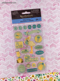Recollections New Baby Boy 3-Dimensional Sticker Pack, New/Sealed