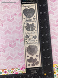 Vintage Class A Peels SHINY Silver Happy Anniversary Group I Stickers, 1 Sheet New & Sealed