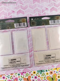 Stickopotamus Simply Botanicals Inspirables Stickers, Memories + Laughter, Set/2 Sheets New & Sealed