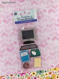 Vintage 2004 Sandylion Essentials Computer Office 3-Dimensional Sticker Pack, New/Sealed