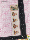 Vintage Provo Craft Cute Lil' Teddy Bear w/Honey Pot Designer Stickers Sealed Pack/2 Sheets