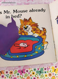 Vintage 1995 Kidsbooks Bedtime for Boots Lift-the-Flap Softcover