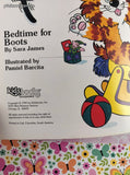Vintage 1995 Kidsbooks Bedtime for Boots Lift-the-Flap Softcover