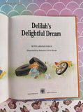 Vintage 1990 Delilah's Delightful Dream AlphaPets Illustrated Hardcover