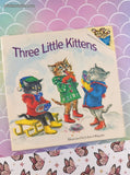 Vintage 1974 Three Little Kittens Please Read to Me Illustrated Softcover