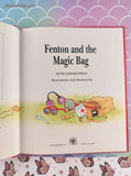 Vintage 1990 AlphaPets: Fenton and the Magic Bag Hardcover, Ex-Lib.