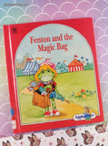 Vintage 1990 AlphaPets: Fenton and the Magic Bag Hardcover, Ex-Lib.