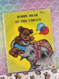 Vintage 1994 1st P.S.I. Printing Bobby Bear At the Circus / Meets Cousin Boo 2-in-1 Softcover