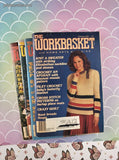 Vintage 1983 The Workbasket Set/5 Issues, No Duplicates Softcover Booklets