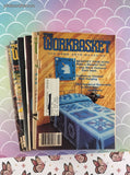 Vintage 1982 The Workbasket Set/7 Issues, No Duplicates Softcover Booklets