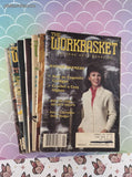 Vintage 1982 The Workbasket Set/7 Issues, No Duplicates Softcover Booklets