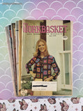 Vintage 1975 The Workbasket Set/7 Issues, No Duplicates Softcover Booklets