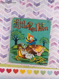 Vintage 1953 Whitman Tell-A-Tale, Little Red Hen Miniature Hardcover