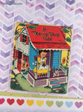Vintage 1955 Whitman Tell-A-Tale, A Teeny-Tiny Tale Miniature Hardcover