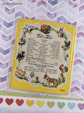 Vintage 1959 Whitman Tell-A-Tale, ABC Miniature Hardcover