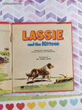 Vintage 1956 Whitman Tell-A-Tale, Lassie and the Kittens Miniature Hardcover