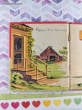 Vintage 1956 Whitman Tell-A-Tale, Lassie and the Kittens Miniature Hardcover