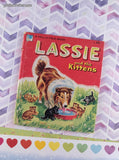 Vintage 1956 Whitman Tell-A-Tale, Lassie and the Kittens Miniature Hardcover