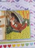 Vintage 1969 Whitman Tell-A-Tale, Lazy Fox and Red Hen Miniature Hardcover