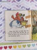 Vintage 1969 Whitman Tell-A-Tale, Lazy Fox and Red Hen Miniature Hardcover