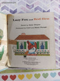 Vintage 1969 Whitman Tell-A-Tale, Lazy Fox and Red Hen Miniature Hardcover