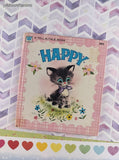 Vintage 1964 Whitman Tell-A-Tale, Happy Miniature Hardcover