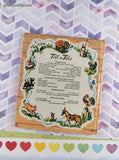 Vintage 1967 Whitman Tell-A-Tale, Noah and the Ark Miniature Hardcover