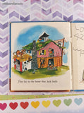 Vintage 1961 Whitman Tell-A-Tale, The House That Jack Built Miniature Hardcover