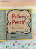 Vintage 1953 Whitman Tell-A-Tale, Peter's Pencil Miniature Hardcover