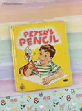 Vintage 1953 Whitman Tell-A-Tale, Peter's Pencil Miniature Hardcover