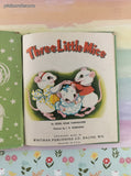 Vintage 1950 Whitman Tell-A-Tale, Three Little Mice Miniature Hardcover