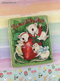 Vintage 1950 Whitman Tell-A-Tale, Three Little Mice Miniature Hardcover