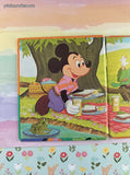 Vintage 1973 Whitman Tell-A-Tale, Walt Disney's Mickey Mouse and the Second Wish Miniature Hardcover