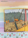 Vintage 1975 Golden Tell-A-Tale, My Little Book of Big Machines Miniature Hardcover