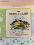 Vintage 1958 Whitman Tell-A-Tale, The Circus Train Miniature Hardcover